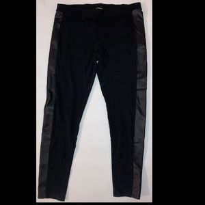 Cotton and lace tights